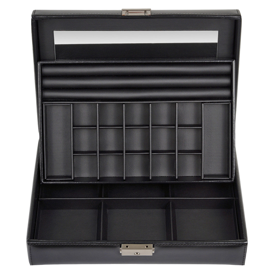 Jewelry box Isa black exclusive / black (leather)