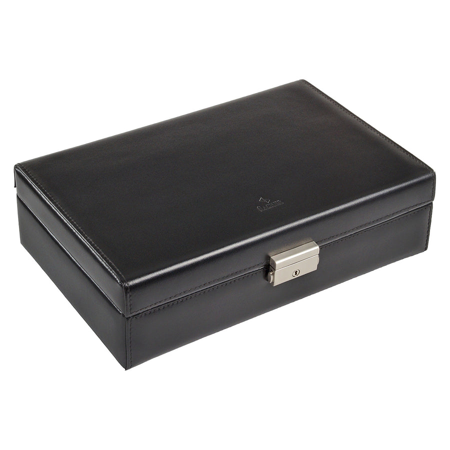 Jewelry box Isa black exclusive / black (leather)