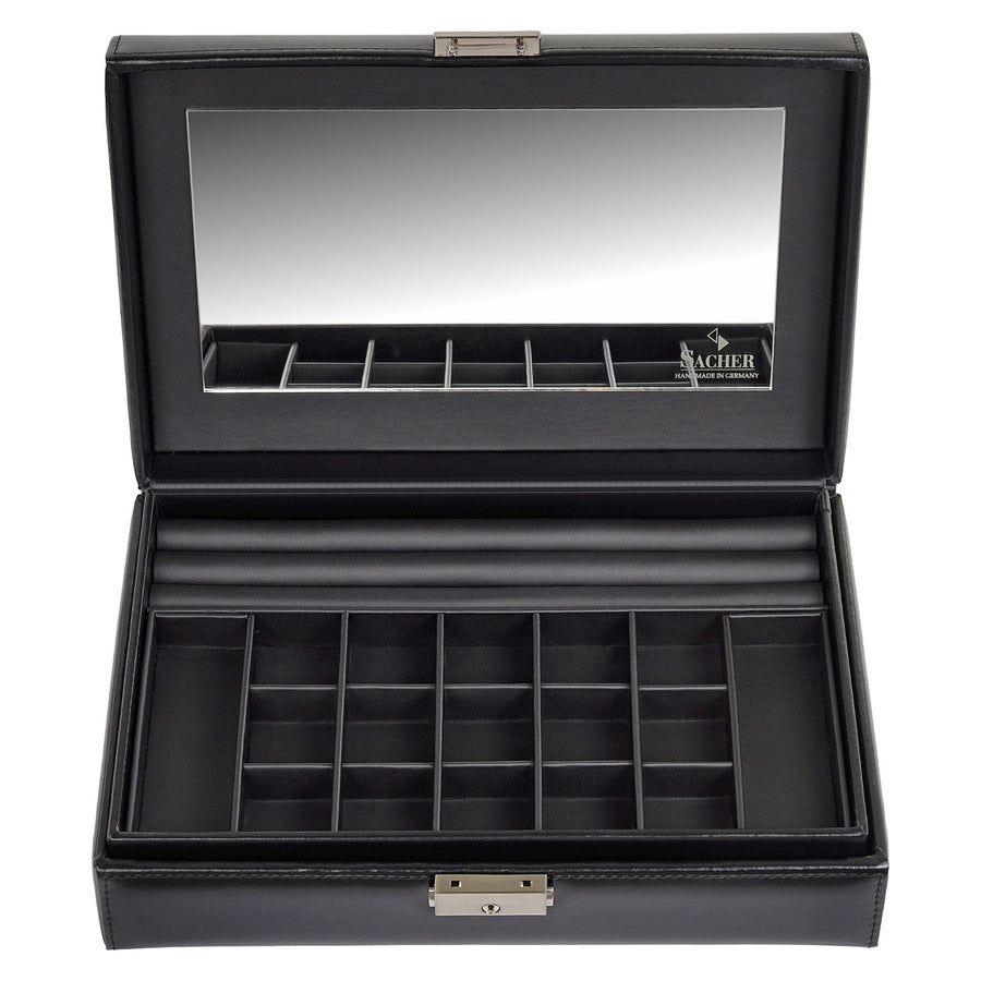 jewellery box Isa black exclusive / black (leather)