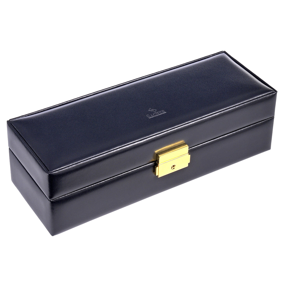 case for 5 watches acuro / navy (leather)