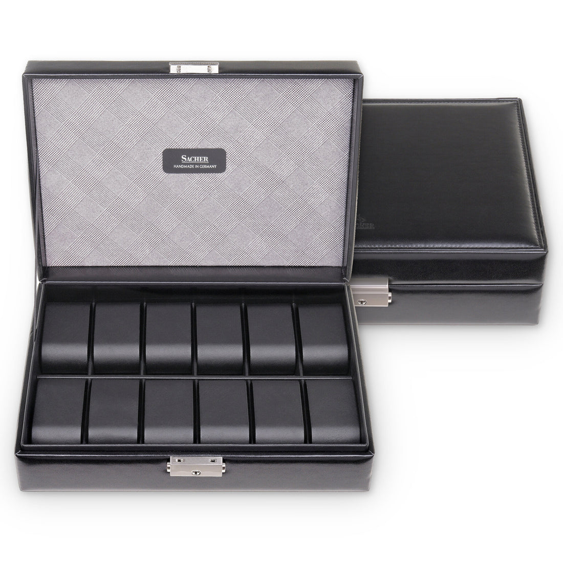 case for 12 watches gents / black