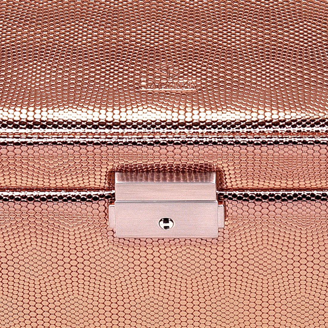 Jewelry box Elly lagarto / rose gold