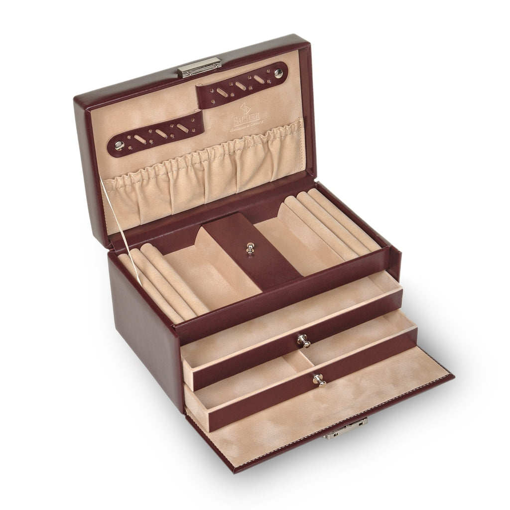 jewellery case Eva new classic / bordeaux