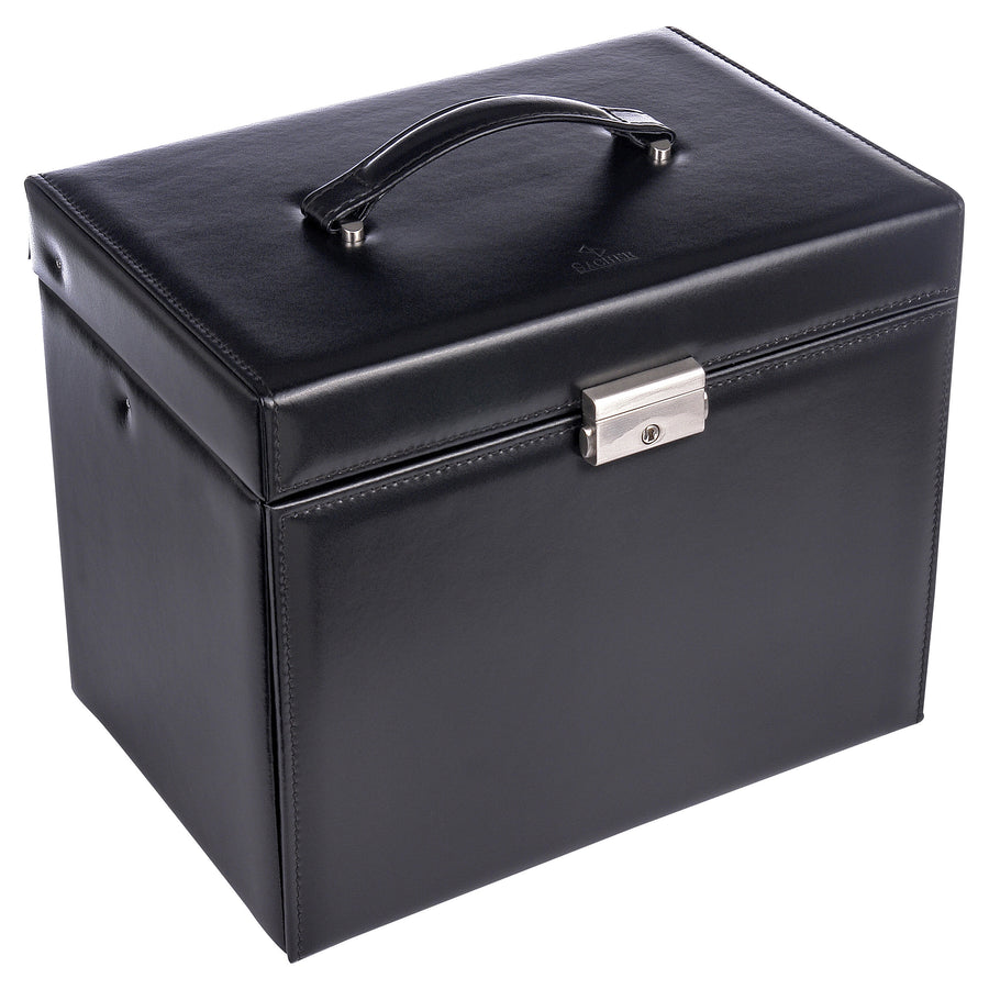 Jewelry box Nancy new classic / black (leather)