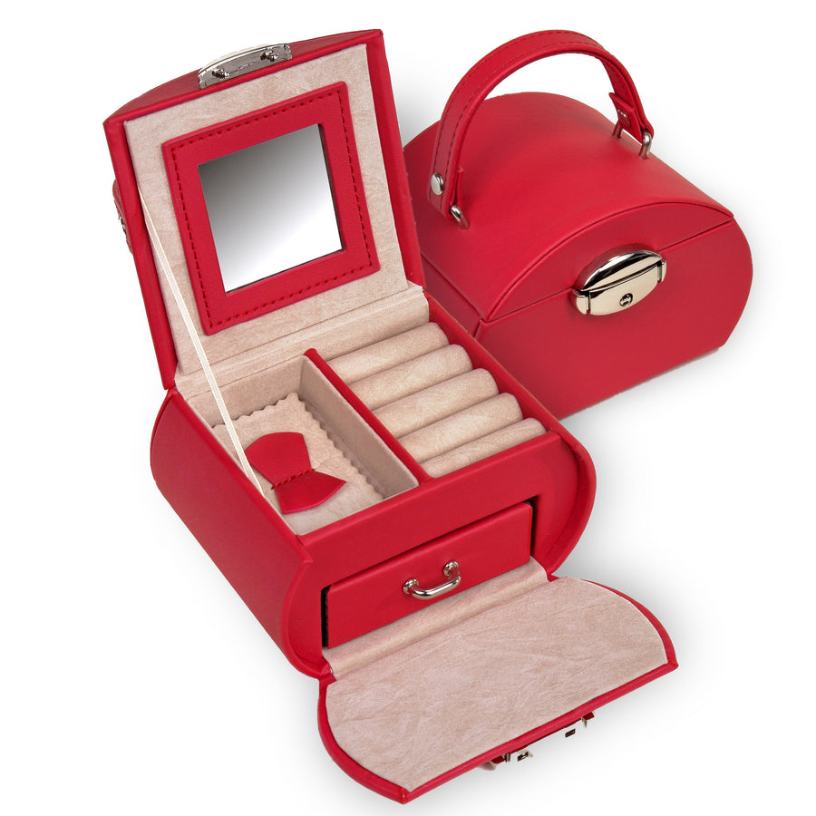 Girlie sieradendoos standaard / rood